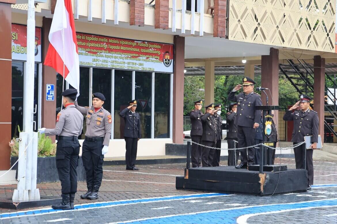 Polres Barru Peringati Hari Lahir Pancasila 2025: Pancasila sebagai Jiwa dan Penuntun Bangsa