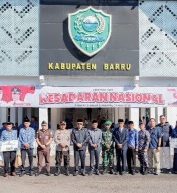 Upacara Hari Kesadaran Nasional Wabup Barru Hadir