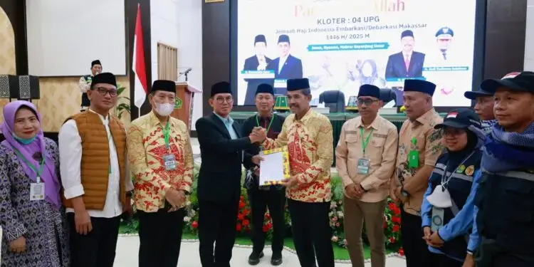 Pemerintah Kabupaten Barru Sambut Kepulangan 177 Jamaah Haji Kloter 4