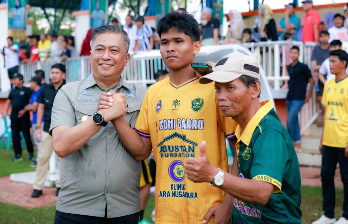 Wabup Abustan Apresiasi Kemenangan Barru, Siap Tempur di Porprov 2026