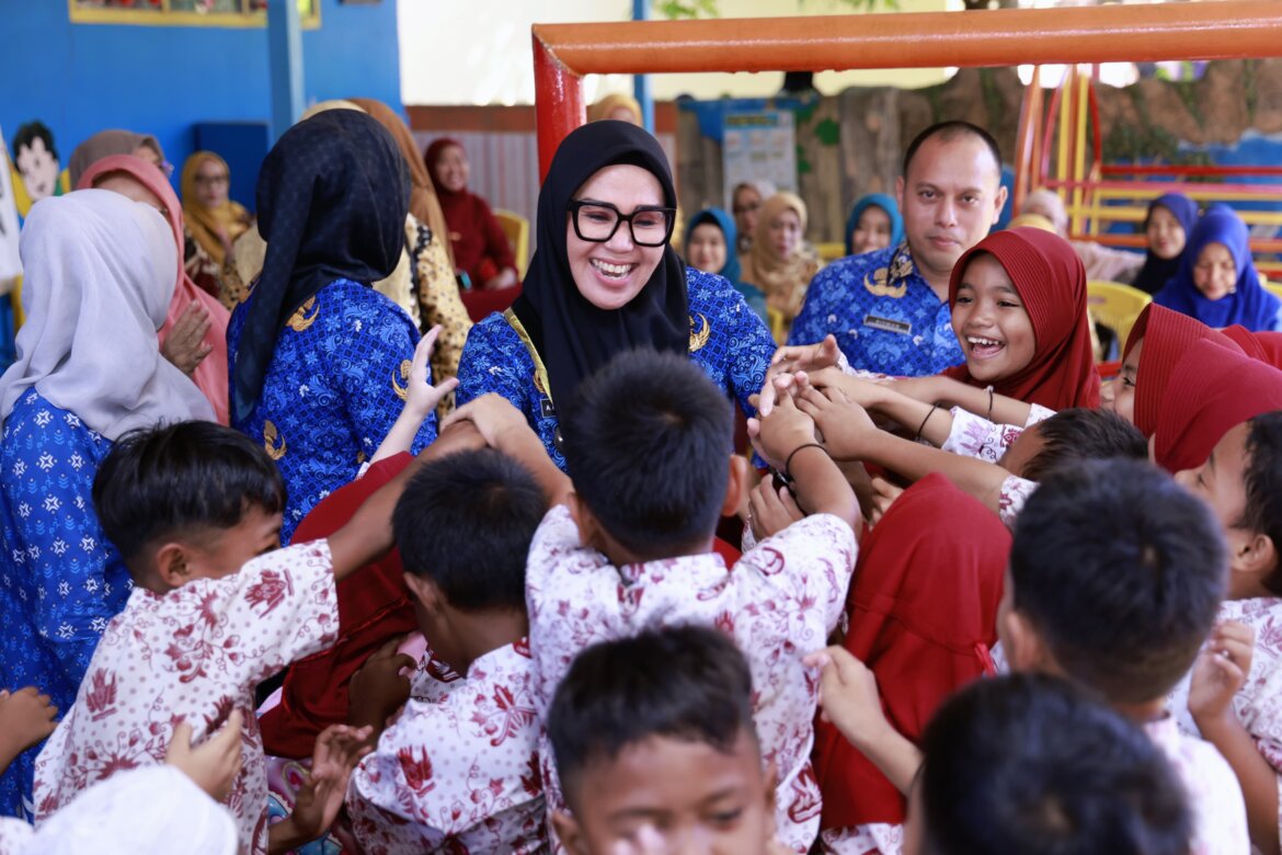 Bunda PAUD Barru Kunjungi TK Negeri 3, Tekankan Pentingnya Pendidikan Karakter Sejak Dini