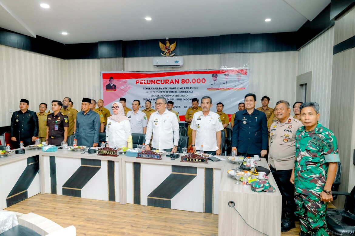 Barru Ikuti Peluncuran Nasional Koperasi Merah Putih