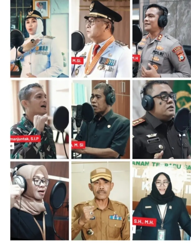 Forkopimda Barru Tampil dalam Video Kreatif HUT ke-80 RI