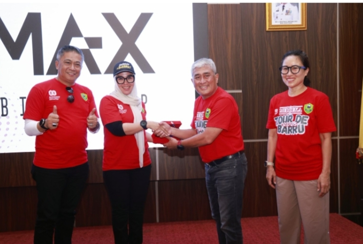 Bupati Barru Sambut Peserta Tour de Barru 2025, Perkenalkan Pesona Alam dan Wisata Daerah