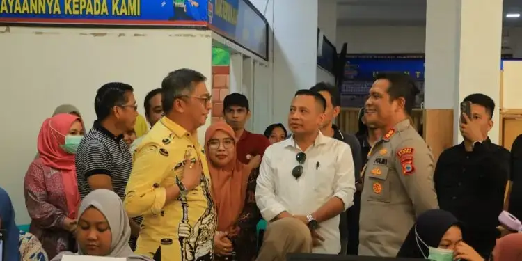 Wabup Barru Apresiasi Polres Barru Perpanjang Layanan SKCK Hingga Tengah Malam