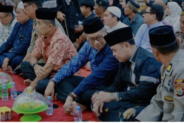 Peringatan Maulid Nabi di Coppo, Wabup Barru Ingatkan Bahaya Hoaks