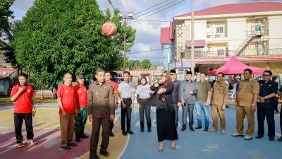 Bupati Barru Buka Kejurda Bola Basket Pelajar 2025
