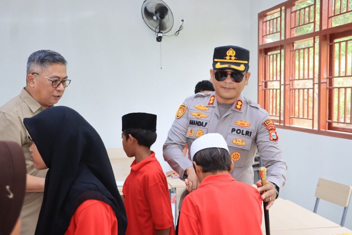 Kapolres Barru AKBP Ananda Fauzi Harahap Dampingi Forkopimda Tinjau Sekolah Rakyat Terintegrasi 65