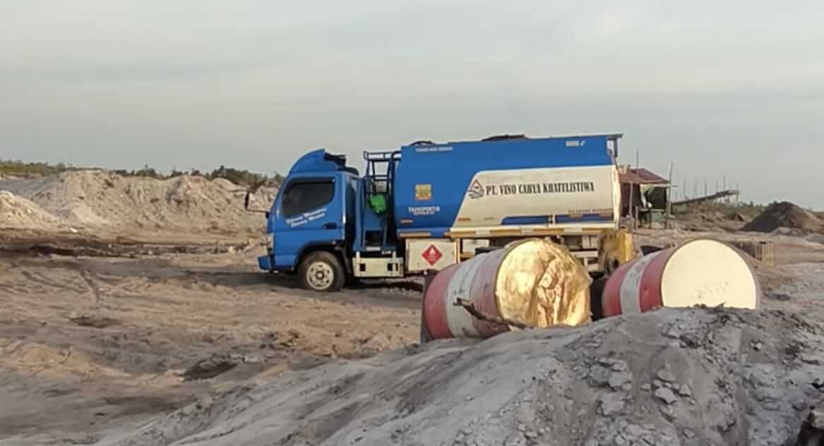 Dugaan Penyelundupan Solar ke Lokasi PETI Terungkap di Ketapang