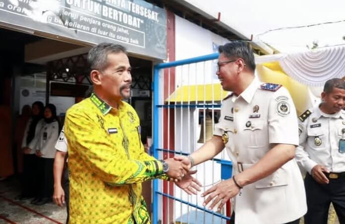 Pemkab Barru Hadiri Sertijab Karutan Kelas IIB Barru
