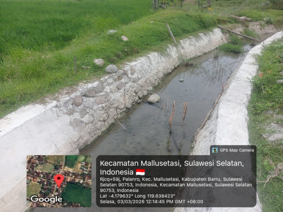 Proyek Irigasi Lanrae di Barru Disorot, Masyarakat Pertanyakan Transparansi