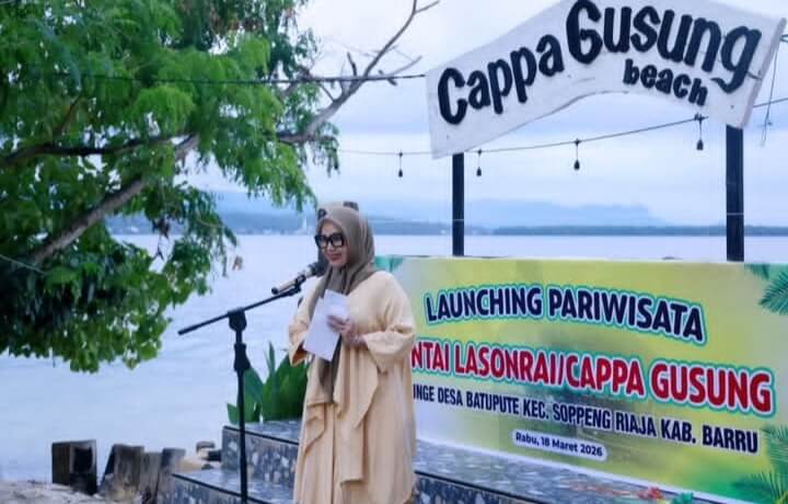 Lasonrai Beach Kembali Dibuka, Bukti Komitmen Pemkab Barru Dorong Pariwisata Daerah