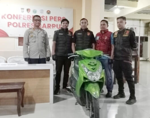 Polres Barru Ungkap Kasus Pencurian Motor di Area Masjid, Pelaku Diamankan