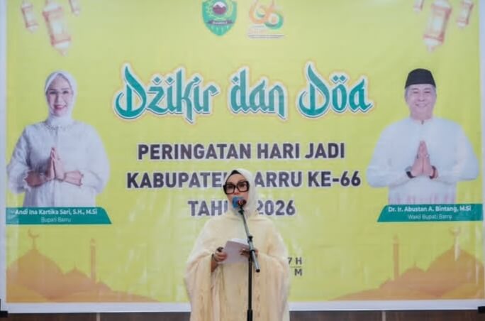Bersatu dalam Doa, Pemkab Barru Gelar Dzikir dan Doa Bersama Sambut Hari Jadi ke-66