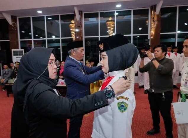 Selangkah Menuju Pengabdian untuk Merah Putih, Bupati Barru Kukuhkan Calon Paskibraka 2026