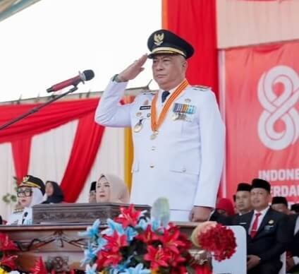 Merah Putih Diturunkan dengan Khidmat, Pengabdian untuk Negeri Terus Berlanjut